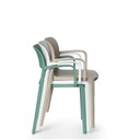 Silla Smile con apoyabrazos