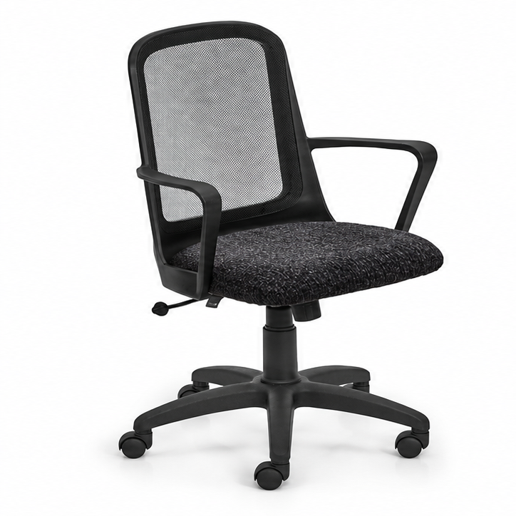 Silla Fresa basculante negra