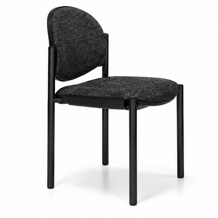Silla Fly 44 negra sin brazos