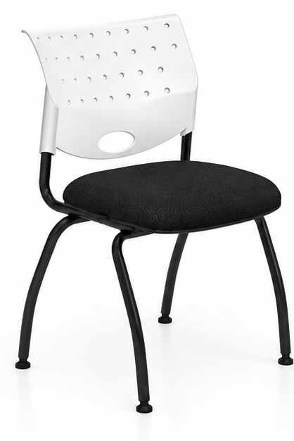 Silla Athina 204 negra sin brazos