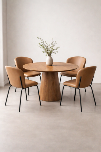Silla Logan Ecocuero- Set 2 unidades
